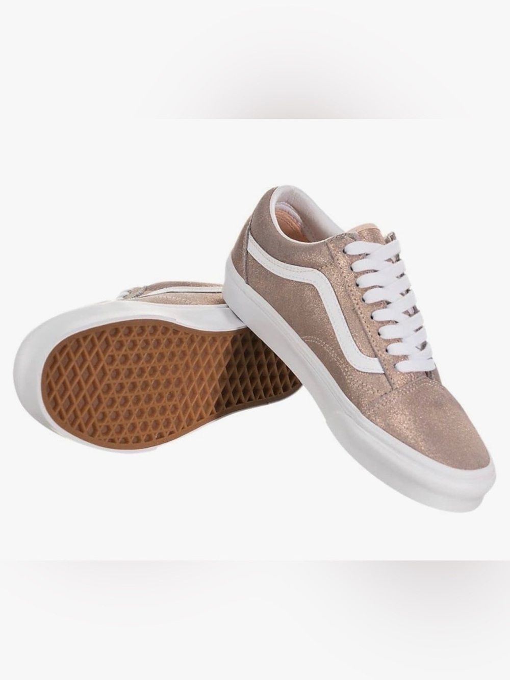 Vans Rose Gold Sneakers - size 6
